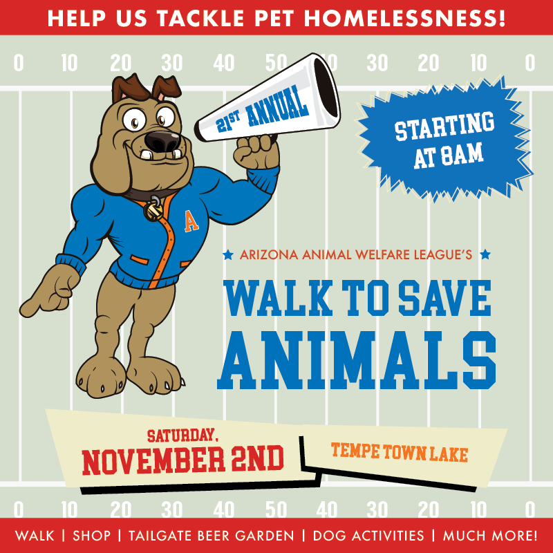 Media Kit for Walk to Save Animals | Arizona Animal Welfare League