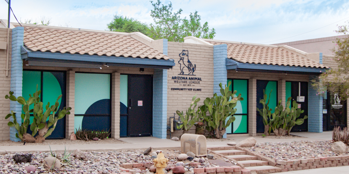 Entrance of AAWL Community Vet Clinic