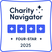 Charity Navigator Four-Star rating, 2025