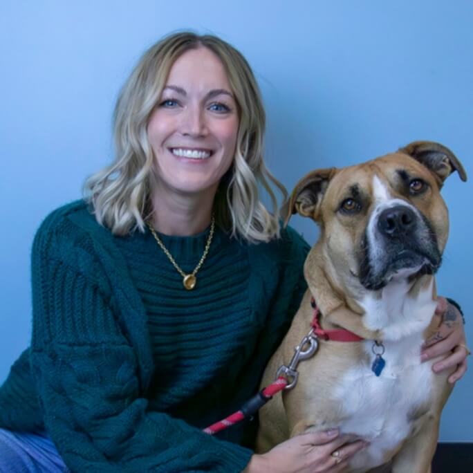Portrait of Katie Thorson Wasson, Vice President of Philanthropy