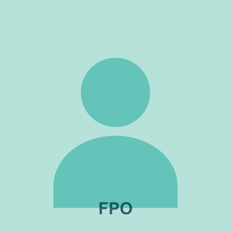 Placeholder graphic marking a headshot that has not been supplied yet